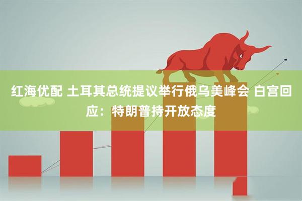 红海优配 土耳其总统提议举行俄乌美峰会 白宫回应：特朗普持开放态度