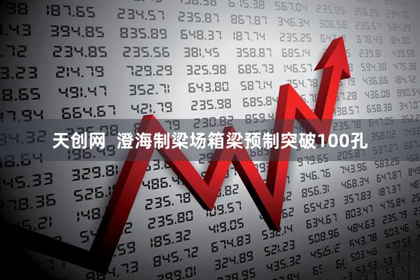 天创网  澄海制梁场箱梁预制突破100孔