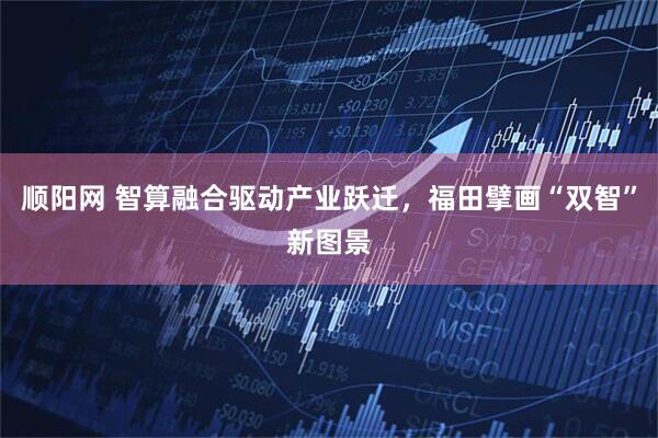 顺阳网 智算融合驱动产业跃迁，福田擘画“双智”新图景